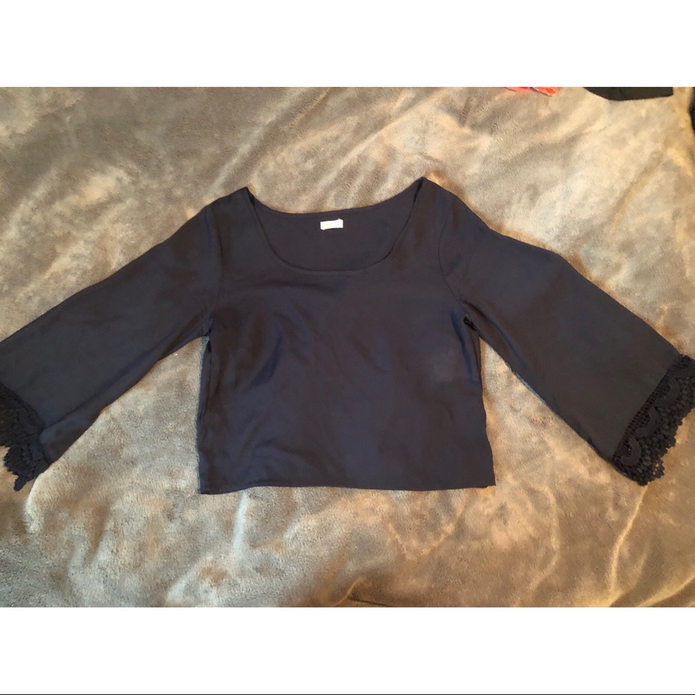 Hollister Bell Sleeve Blouse